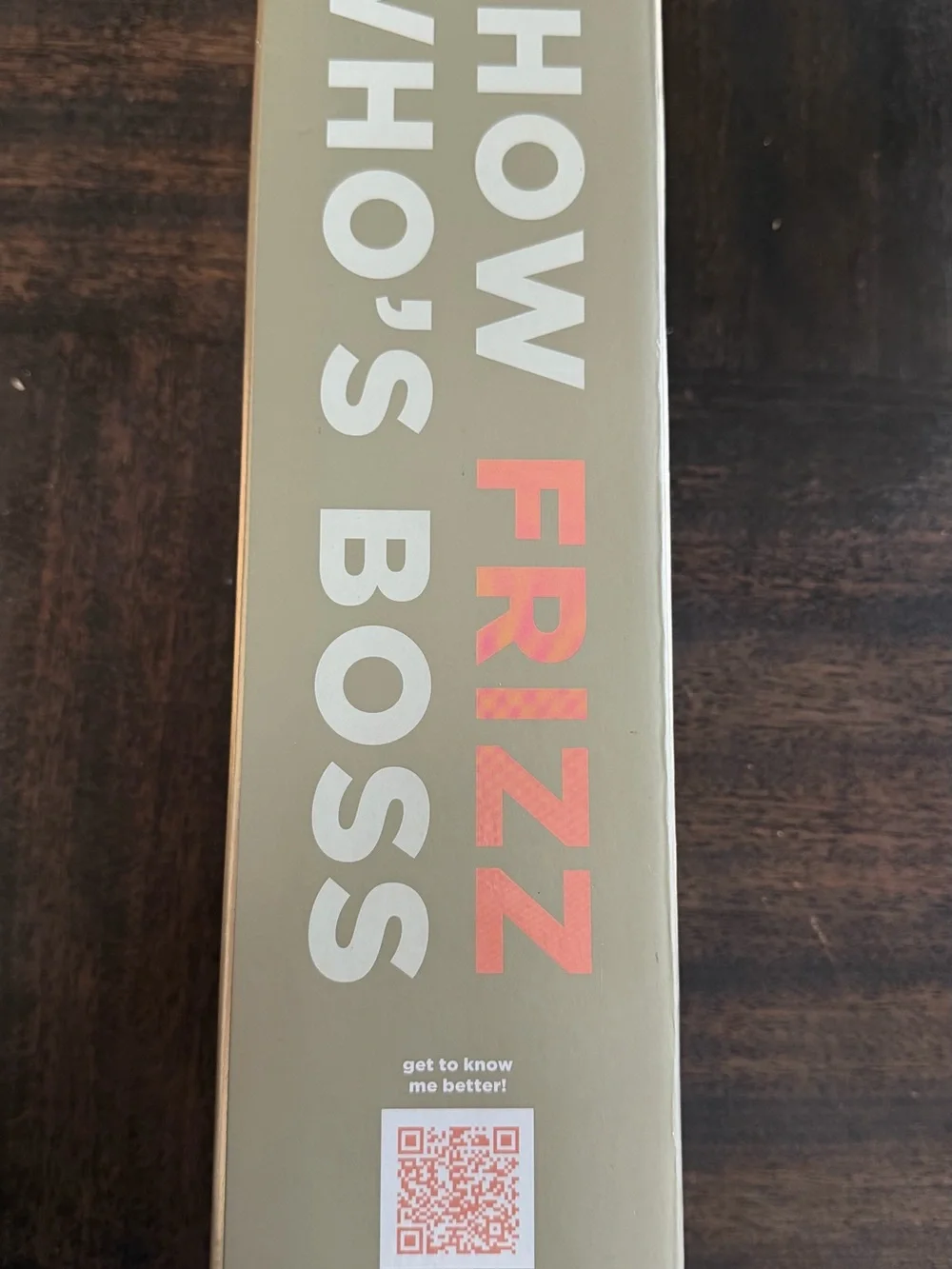 N/A no frizz